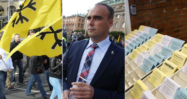 Kommunval, Svenskarnas parti, Nazism, Supervalåret 2014, Riksdagsvalet 2014